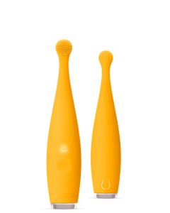 Foreo -  ISSA Baby Silicone Sonic Toothbrush 0-4 Years Yellow Squirrel - USB Plug