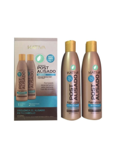 Kativa - Post Straightening Kit (Shampoo 250ml + Conditioner 250ml)