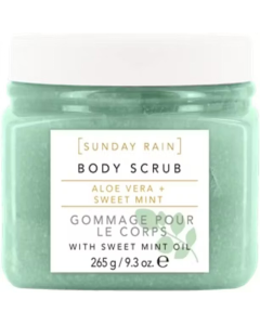 Sunday Rain - Aloe & Sweet Mint Body Scrub (265g)