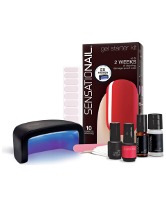 SensatioNail - Scarlet Red Gel Polish Starter Kit