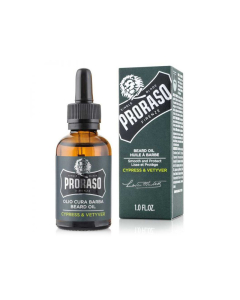 Proraso - Cypress & Vetyver Beard Oil (30ml)