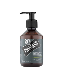 Proraso - Single Blade Cypress & Vetyver Beard Wash