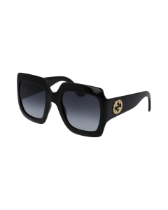 Gucci -  GG0053SN - 001 Black Ladies Sunglasses 54mm