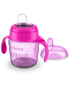 Philips - Avent Easysip Spout Cup Purple & Pink