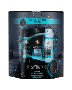 Lynx - Leather & Cookies Trio & Speaker Gift Set