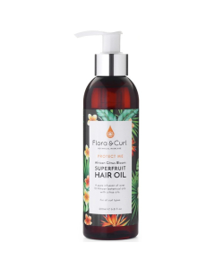Flora & Curl - Protect Me African Citrus Superfruit Hair Oil (200ml)