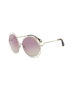 Chloé CE114SD Carlina Gold Havana Rose Honey Sunglasses For Women