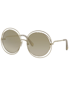 Chloé CE114SD Carlina Gold Opaline Beige Sunglasses For Women