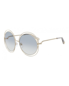 Chloé CE114SD Carlina Gold Transparent Light Grey Sunglasses For Women