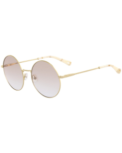 Chloé CE2145 Yellow Gold Round Sunglasses For Women