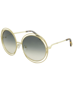 Chloé CE114SC Carlina Gold/Gradient Petrol Sunglasses For Women