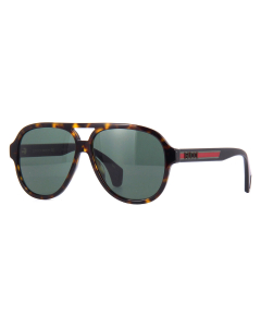 Gucci - Multi Rectangular Unisex Sunglasses GG0463S 003