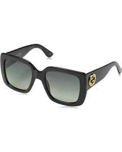 Gucci - GG0141S 001 Womens Sunglasses Black Grey 53mm