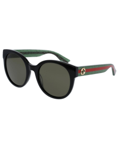 Gucci - GG0035SN 002 Shiny Black Sunglasses 54mm