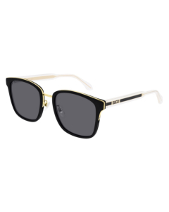 Gucci - GG0563SKN Black Crystal Grey Sunglasses