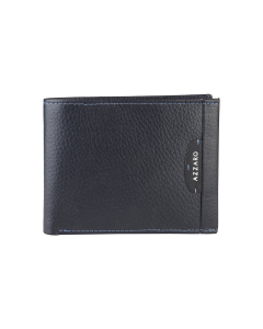 Azzaro Leather Wallet - Dark Navy