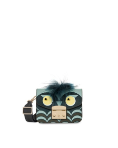Furla Metropolis Jungle Mini Crossbody - Toni Blu