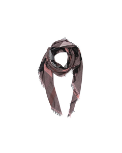 Burberry - Brown and Beige Check Scarf