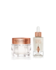 Charlotte Tilbury Magic Spf 15 Moisturising Cream (50ml) + Magic Serum Crystal Elixir (1ml)
