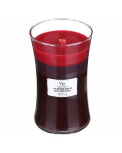 WoodWick - Trilogy Sun Ripened Berries Large Hourglass Jar Candle