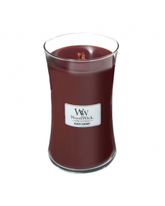 WoodWick - Black Cherry Large Hourglass Candle