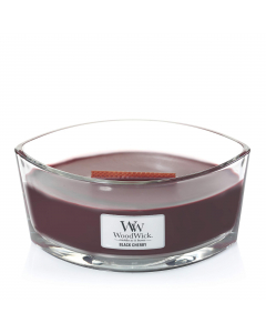 WoodWick - Black Cherry Hearthwick Ellipse Candle