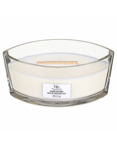 WoodWick - Island Coconut Hearthwick Ellipse Candle