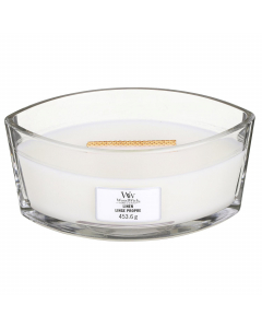 WoodWick - Linen Ellipse Jar Candle
