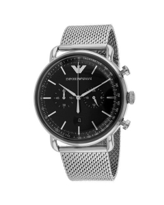 Emporio Armani Men's Analogue Quartz Watch with Stainless Steel Strap