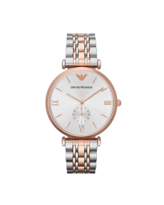Emporio Armani Two Tone Mens Watch AR1677