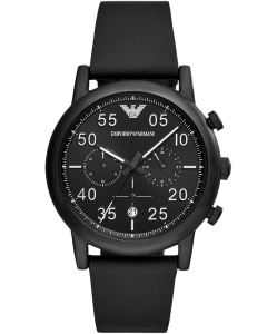 Emporio Armani - AR11133 Model Luigi Black Dial Watch for Men