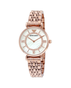 Emporio Armani Ladies` Watch AR1909 - Rose Gold