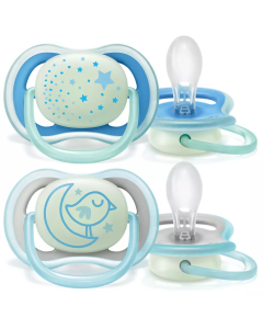 Philips - Avent Ultra Air Night Soother 6-18M 2pk