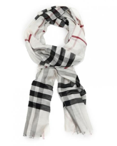 Burberry Unisex Wool & Silk Scarf 