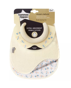 Tommee Tippee - Closer to Nature Milk Feeding Bibs (2 Pack)