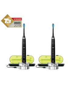 Philips Sonicare DiamondClean 2019 Edition Twin Bundle -  2 x Black