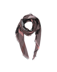 Burberry - Brown and Beige Check Scarf