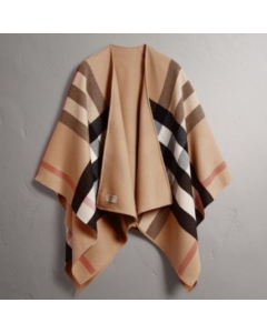 Burberry - Reversible Burberry Check Cape