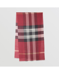 Burberry - Rose Giant Check Scarf