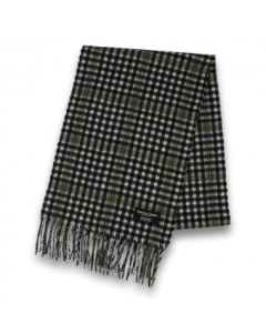 Gretna Green - Tartan Cashmere Scarf in Burns Check