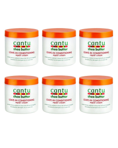 Cantu - Shea Butter Leave in Conditioning Repair Cream 6 Pack (6 x 453g)