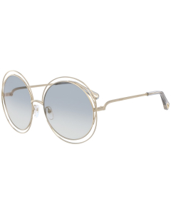 Chloé CE114SD Carlina Gold Transparent/Grey Sunglasses For Women