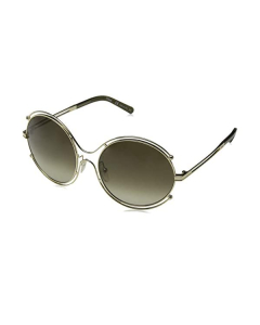 Chloé CE122S 750 Isidora Sunglasses Gold Khaki For Women