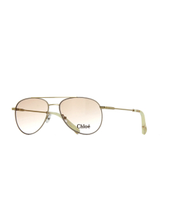 Chloe CE2137 743 Gold/Beige Women's Sunglasses