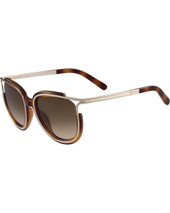 Chloe CE688S 214 - Jayme Havana/brown Shaded Sunglasses