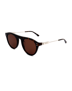 Calvin Klein - Round Dark Tortoise Sunglasses