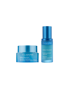 Clarins Hydra-Essentiel Bi-Phase Serum + Clarins Hydra-Essentiel Gel Sorbet - Normal to Combination Skin Bundle