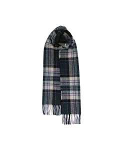 House of Edgar - 100% Wool Scarf Clunie Burn Charcoal