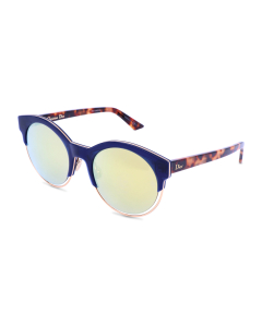 Dior - Sideral Gold Round Ladies Sunglasses