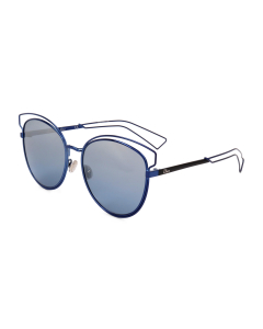 Dior - Sideral Women`s Blue/Matte Black Cat Eye Sunglasses